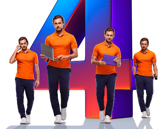 Великолепная четверка Ростелеком в село Ново-Ленино (Иркутская область)